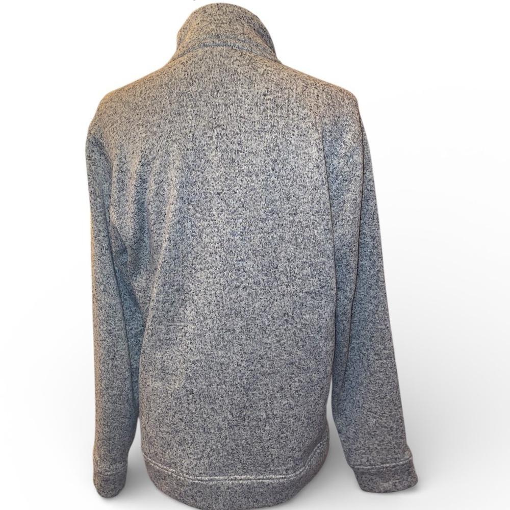 EDDIE BAUER Radiator Fleece Men’s Pullover in Gray Black (Trim) Size Medium - Picture 2 of 4